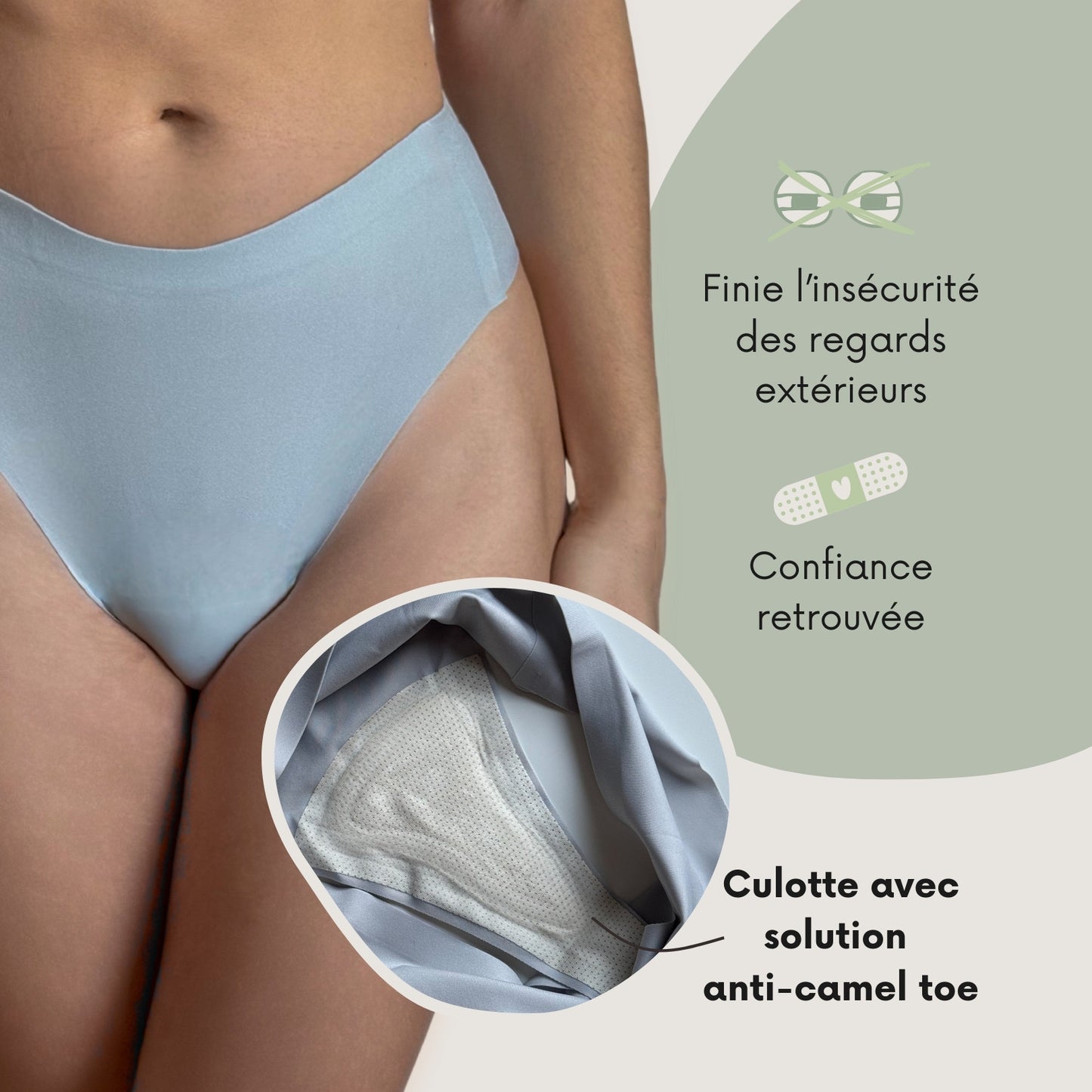 Culotte Anti-Camel Toe