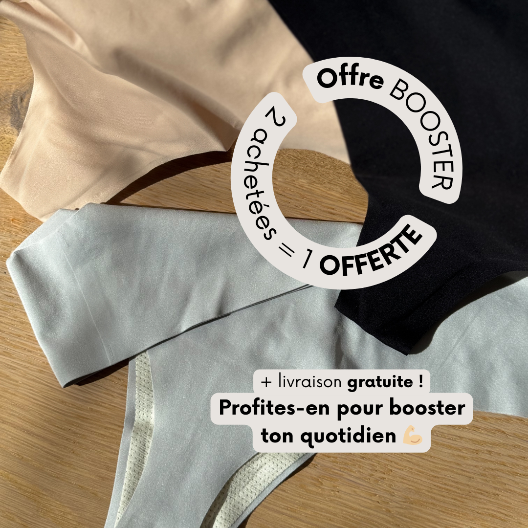 Culotte confiance et anti 🐫 toe