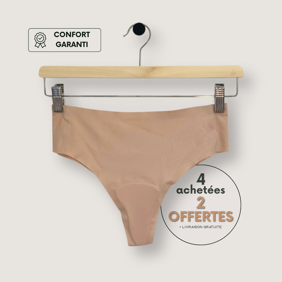 Culotte Confort Anti-Camel Toe