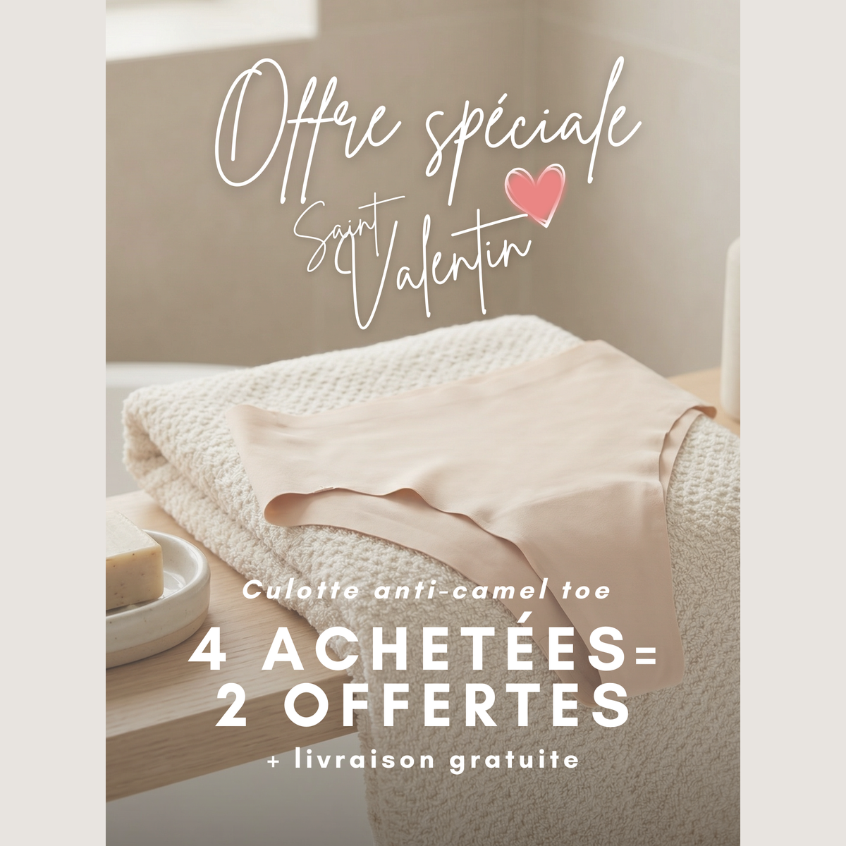 Culotte Confort Anti-Camel Toe