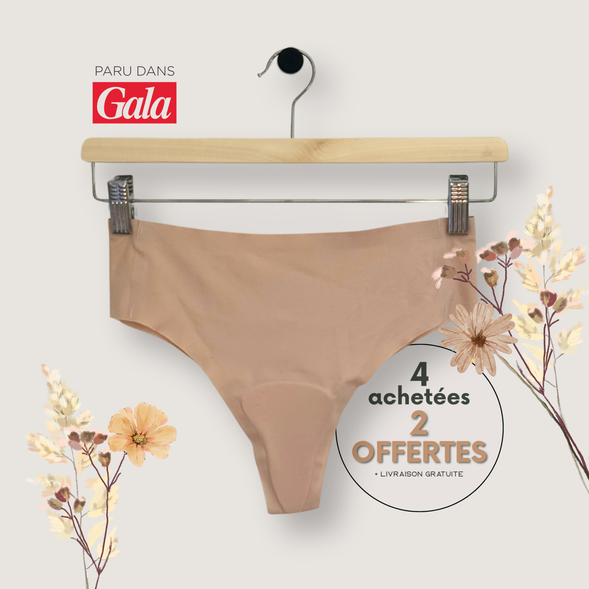 Culotte Confort Anti-Camel Toe