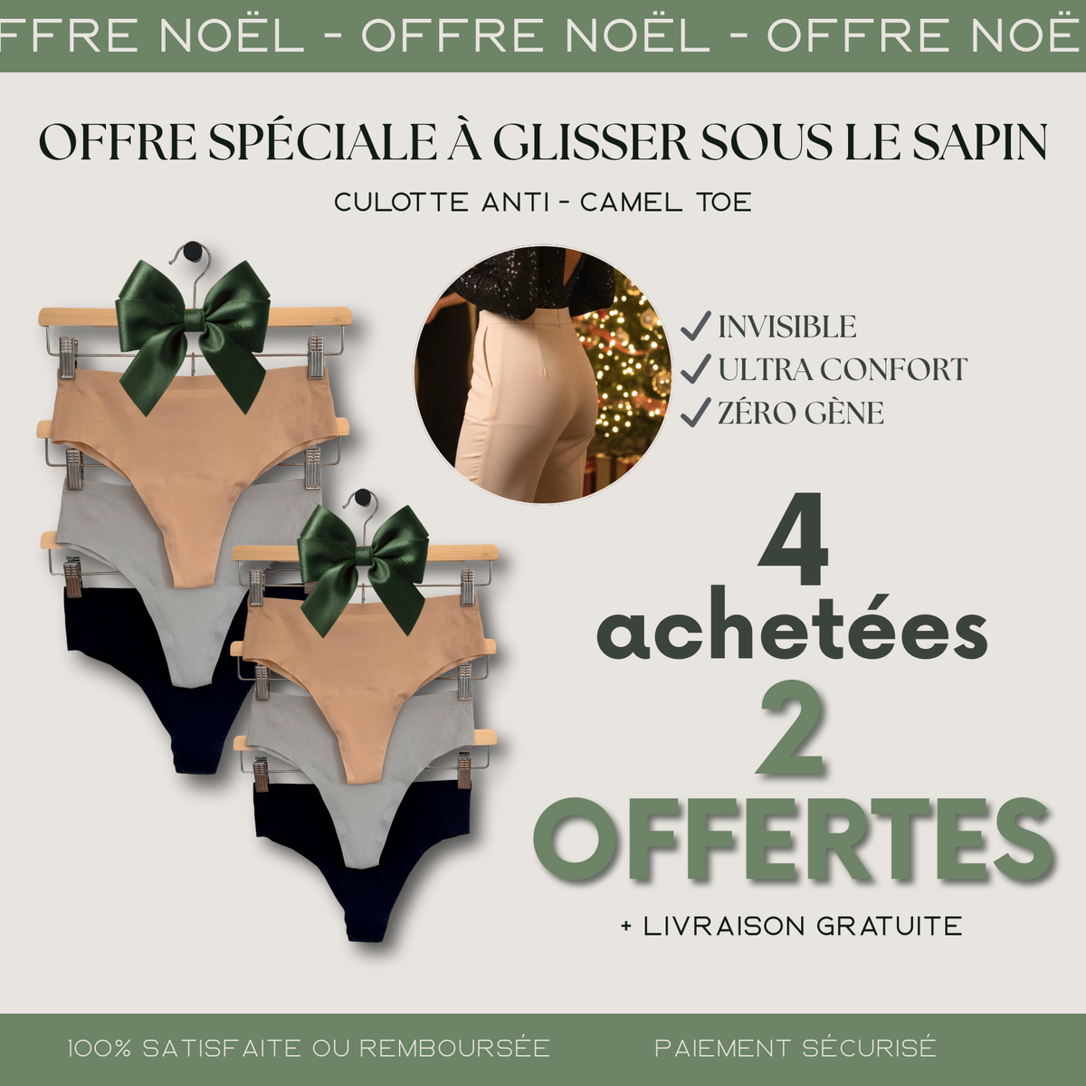 Culotte Confort Anti-Camel Toe